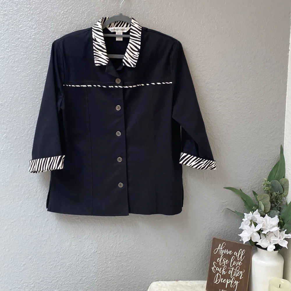 🏷️ GONE IN 12 hours 🚨 NWOT Draper’s & Damon’s Coat, Size PL - Picture 3 of 10
